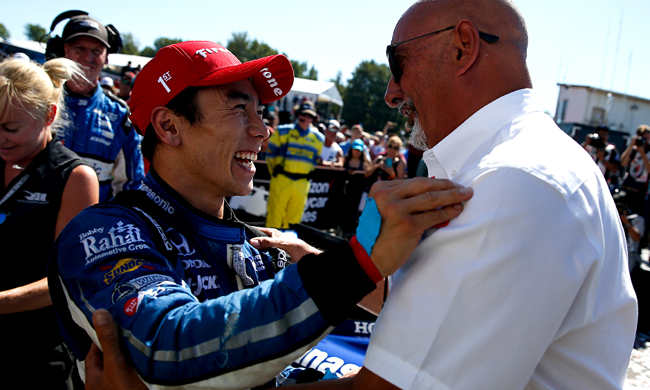 Takuma Sato and Bobby Rahal