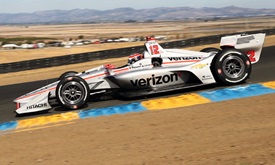 Thumbnail for In year of  Team Penske milestones, title eludes Power, Newgarden