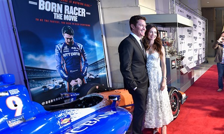 thumbnail for INDYCAR community shows support for Dixon at film premiere