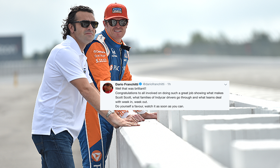 Dario Franchitti and Scott Dixon 