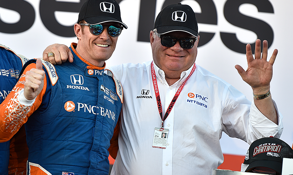 Scott Dixon and Chip Ganassi