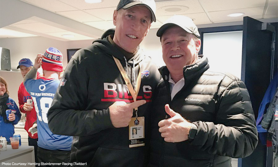 Al Unser Jr. and Jim Kelly