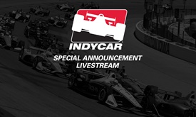 Thumbnail for Watch livestream of INDYCAR special announcement here