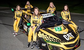 Thumbnail for Trio of former Indy car women drivers pull together on sports car team