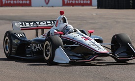 Thumbnail for Penske cars find pace in final St. Pete practice before qualifying