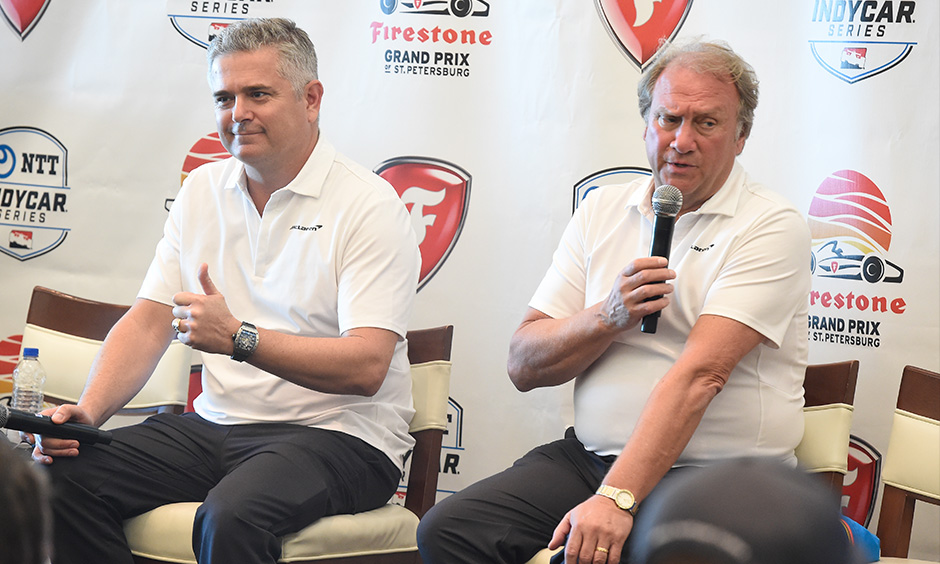 Gil de Ferran Bob Fernley