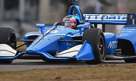 Thumbnail for Rosenqvist leads Barber practice interrupted by red flags