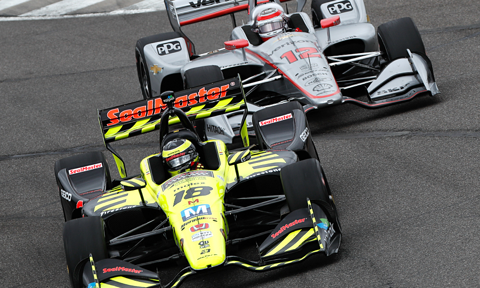 Sebastien Bourdais and Will Power
