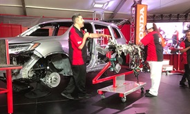 Thumbnail for Honda employees show off car building skills at Barber