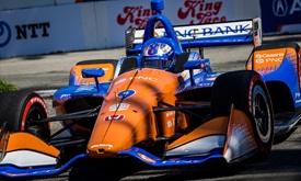 Thumbnail for Reigning INDYCAR champ Dixon leads second Long Beach practice