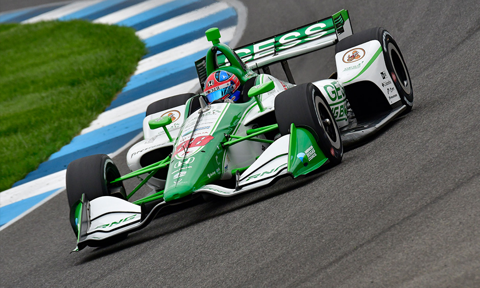 Colton Herta on track IGP