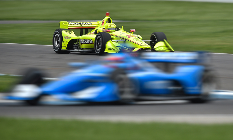 Simon Pagenaud at the INDYCAR GP