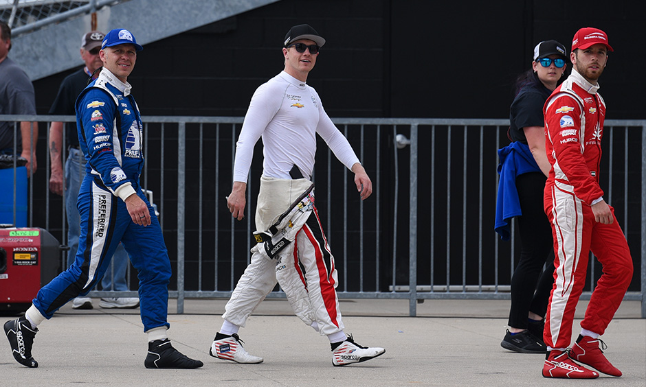 Ed Carpenter, Spencer Pigot and Ed Jones