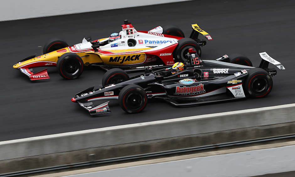 Takuma Sato and Spencer Pigot