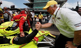 Thumbnail for Indy 500 win count: Penske 18, Menard a glorious 1
