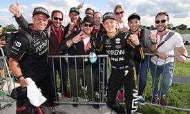 Thumbnail for Ericsson drives to first NTT IndyCar Series podium finish
