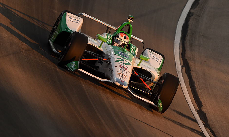 Alexander Rossi on track Texas