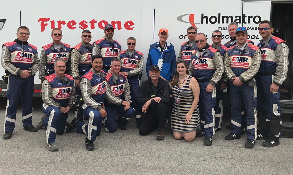 Fan thanks AMR INDYCAR Safety Team for critical first response