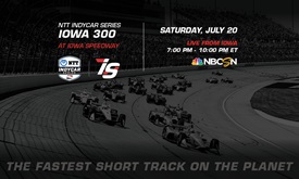 Thumbnail for Watch today's Iowa 300 at Iowa Speedway