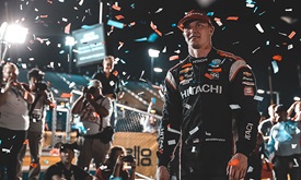 Thumbnail for Josef Newgarden again dominates Iowa 300