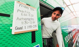 Thumbnail for In Driver's Seat: Sato tire changer has two Mid-Ohio roles