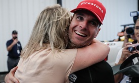 Thumbnail for Power wins Pocono for third time, extends streak