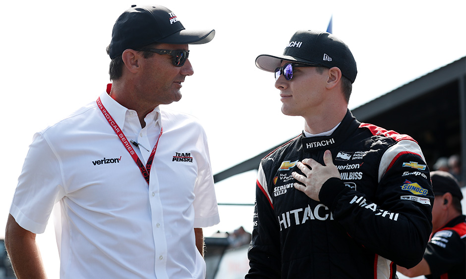 Tim Cindric and Josef Newgarden