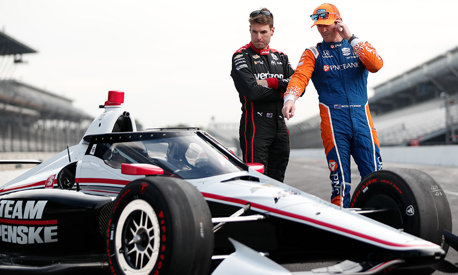 Will Power and Scott Dixon