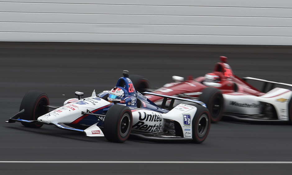 Graham Rahal at Indy