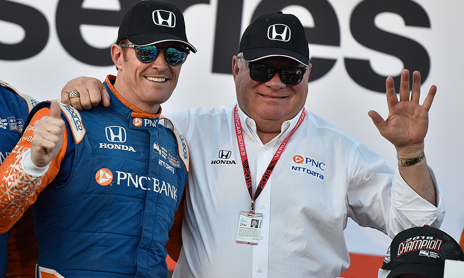 Scott Dixon and Chip Ganassi