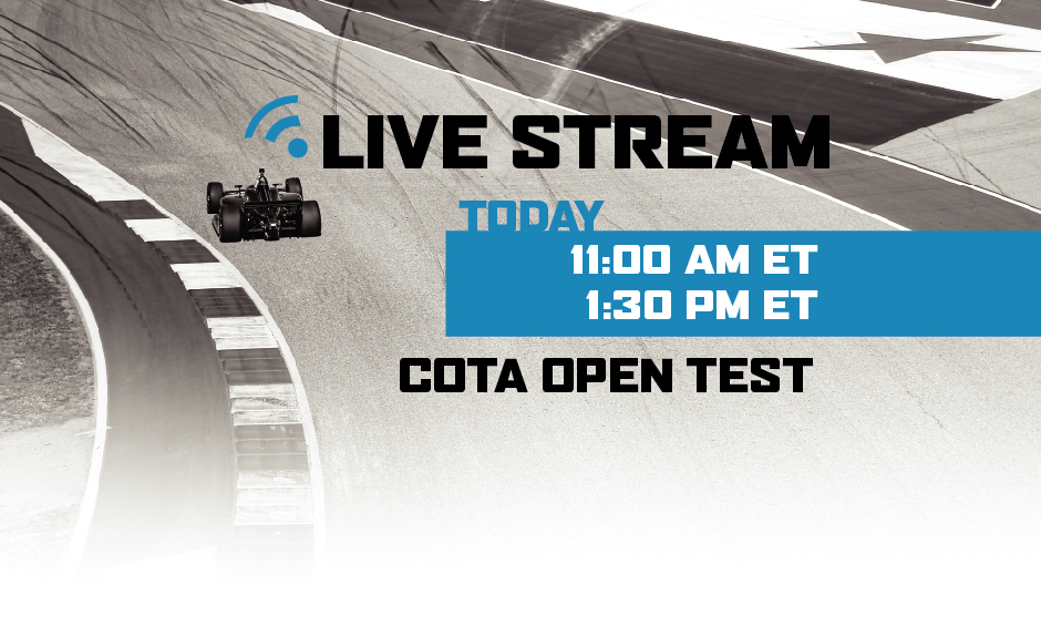 2020 NTT INDYCAR SERIES Open Test at Circuit of The Americas