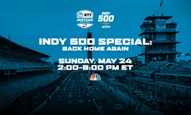 Thumbnail for ‘Back Home Again’ To Give Inside Look at 2019 Indy 500 May 24 on NBC Sports