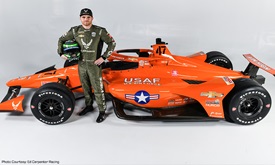 Thumbnail for Iconic Paint Scheme for Daly’s Indy 500 Car Has ‘The Right Stuff'
