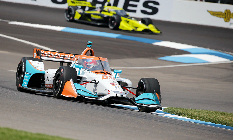 Colton Herta and Charlie Kimball