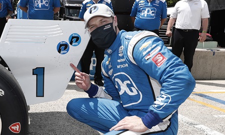 thumbnail for Newgarden Wins NTT P1 Award at Road America To Keep Penske Perfect in Qualifying