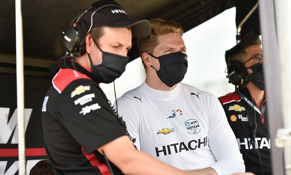 Gavin Ward and Josef Newgarden