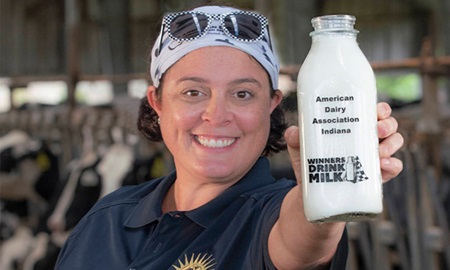 thumbnail for Indiana Dairy Farmer Ready To Continue Hallowed Tradition Indy 500 Winner’s Circle