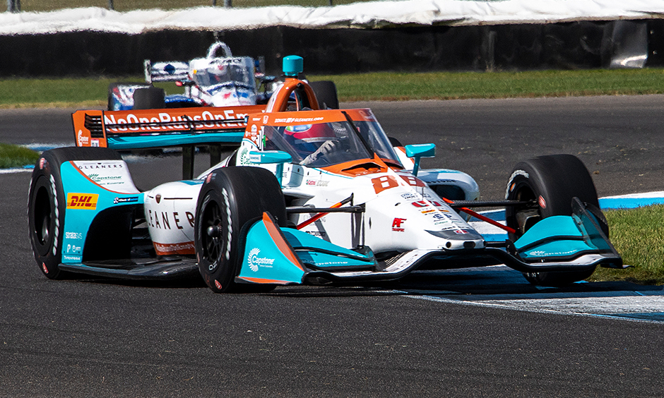Colton Herta and Graham Rahal