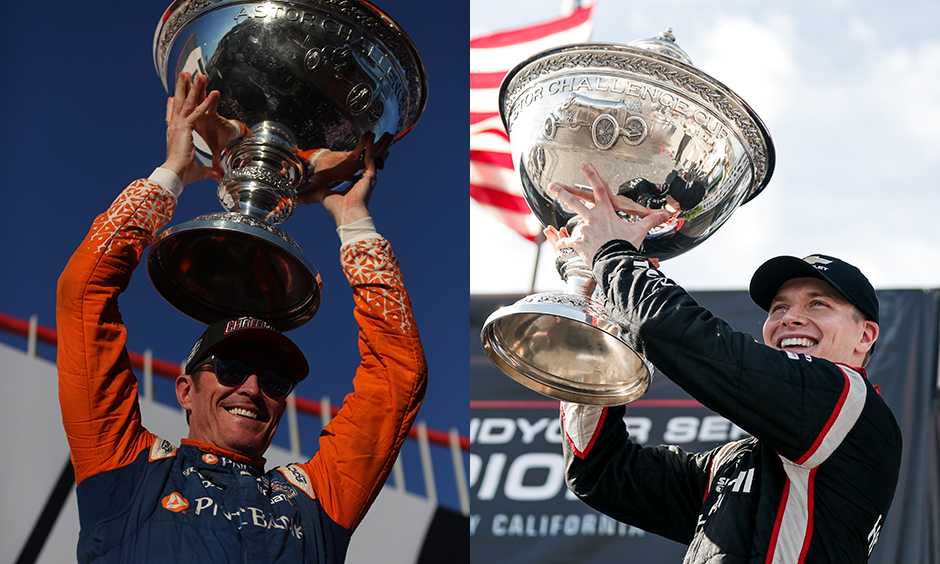 Scott Dixon and Josef Newgarden