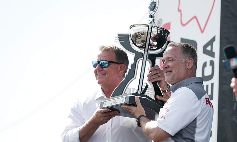 Jay Frye and Ted Klaus in 2019