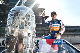 Thumbnail for Sato To Unveil Likeness on Borg-Warner Trophy during Special Web Show Feb. 19