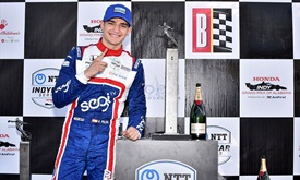 Thumbnail for Palou Holds Off Heavyweights for First Win in Barber Thriller