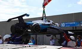 Thumbnail for Palou’s Pole Dreams Stay Intact as Crew Fixes Battered Car