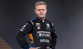 Thumbnail for Magnussen Fulfilling Childhood Goal by Racing in INDYCAR