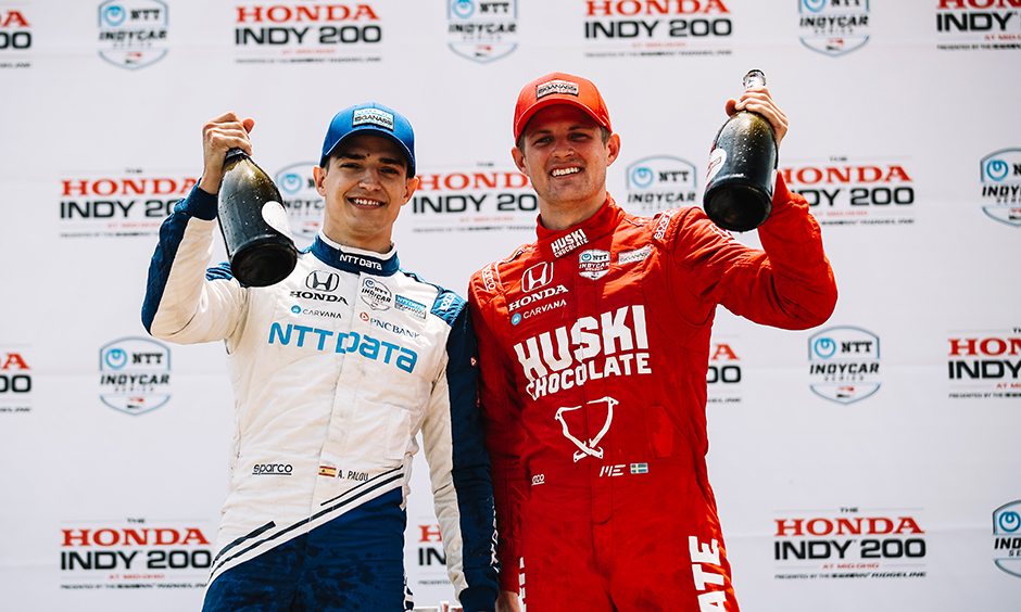 Alex Palou Marcus Ericsson