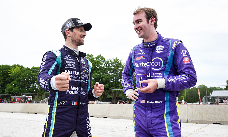 Romain Grosjean Cody Ware