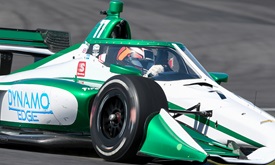 Thumbnail for Ilott Finds Comfort Zone Quickly in Fun First INDYCAR Test
