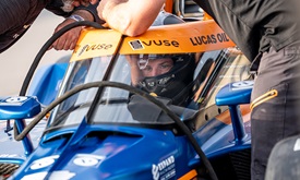 Thumbnail for Hulkenberg Gets First Taste of 'Steering Monster' at Test