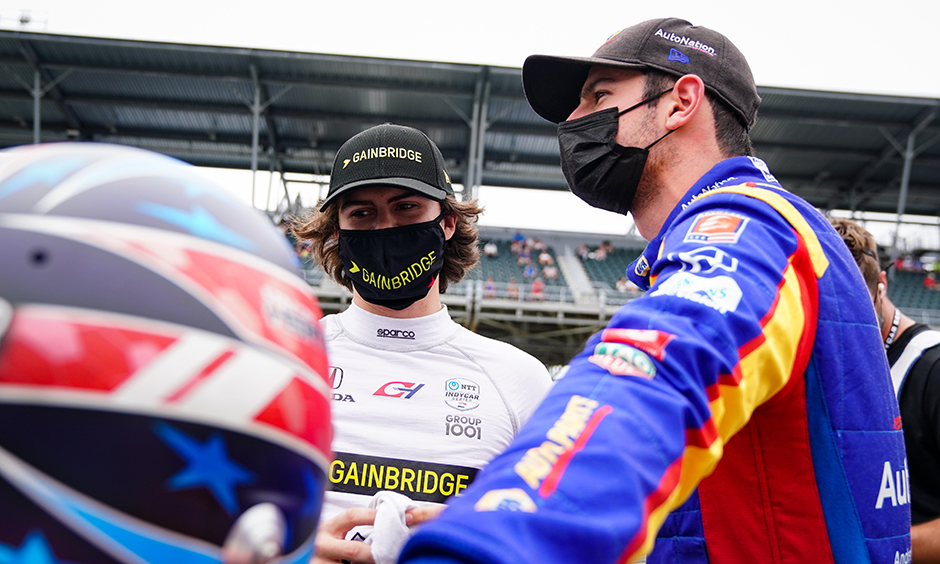 Colton Herta Alexander Rossi