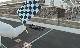 Thumbnail for Rosenqvist Jump-Starts 2022 Season with Virtual Win at IMS